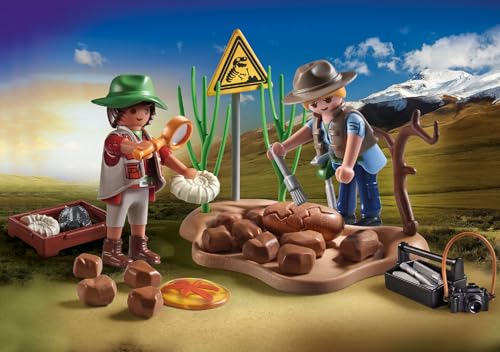 PLAYMOBIL PLL71805 DINOS FOSSILS RESEARCHERS