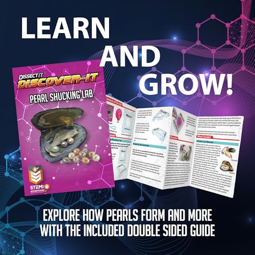 Discover-It Pearl Oyster, Science Lab Kit, STEM Toy for Kids, Ages 5+