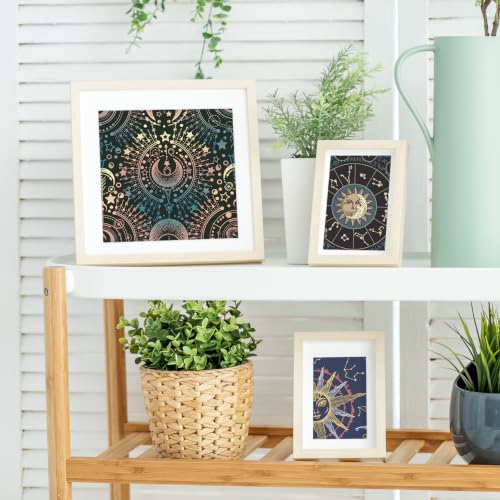 Scrapbook Paper, 24 Sheets 6"×6” 160gsm Single-Sided Patterned Cardstock - color: 24 sheets-celestial whispers