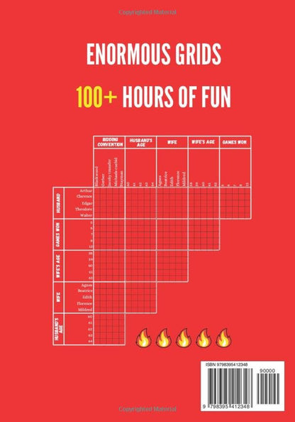 The Ultimate Logic Grid Puzzle Book for Adults, Volume 2: Another 100 Fun and Challenging Puzzles (Logic Puzzles - The Ultimate Collection)