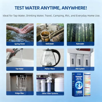 21 in 1 Accurate Drinking Water Test Kit, Well Water Testing Kit