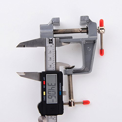 Mini Bench Vise Small Table Clamp Hobby Craft Repair Tool (Clamping Range: 0-1.2inch) - size: Clamping Range: 0-1.2inch
