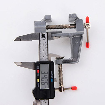 Mini Bench Vise Small Table Clamp Hobby Craft Repair Tool (Clamping Range: 0-1.2inch) - size: Clamping Range: 0-1.2inch