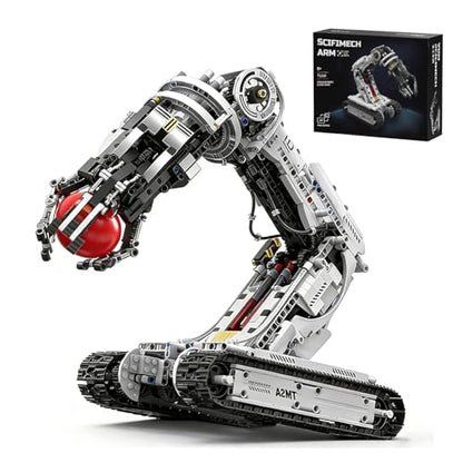 Remote Control Technic Robotic Arm Building Set,Coding for Boys 8-12