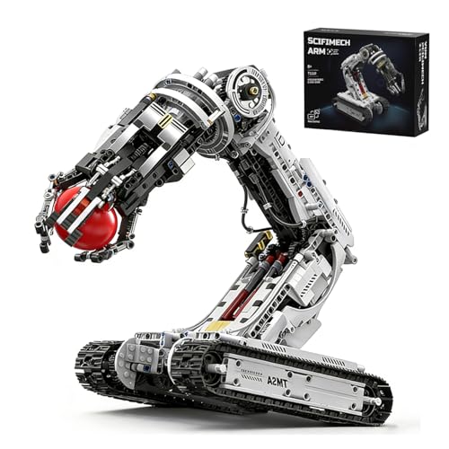 Remote Control Technic Robotic Arm Building Set,Coding for Boys 8-12