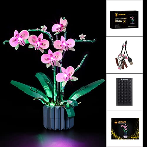 LIGHTAILING Led Light Compatible with Lego-10311 Orchid（Only Light,No Model - style: (Only Light) 10311 Orchid