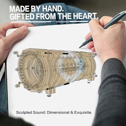 DIY Bluetooth Speaker Kit for Kids, STEM Electronic Project, Build Your Own - color: Red