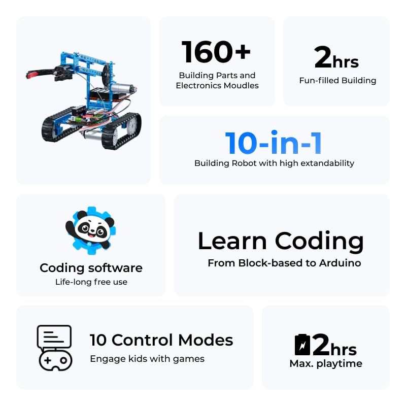 Makeblock mBot Ultimate 10 in 1 Robot Building Kit for Teenagers & Adults