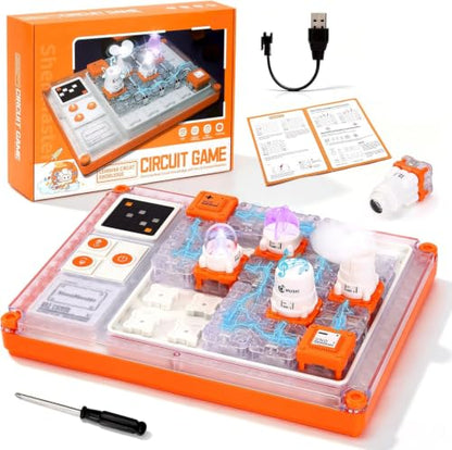 Circuit Board for Kids, Electronics Kit, STEM Gift for Ages 8+