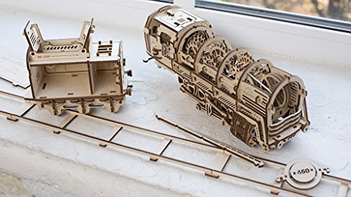 Ugears 3D Model Steam Locomotive