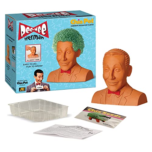 Chia Pet Pee-Wee Herman Terracotta Planter with Seed Pack - style: Pee Wee Herman