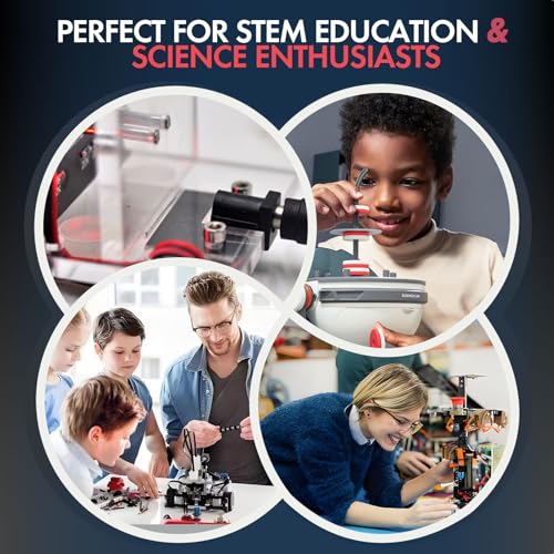 NikolaToy High tech electromagnetic Coil Accelerator - Multifunctional STEM Toy for Science Education and Creative Learning Hands-On Physics Experiment Kit for Adults (electromagnetic Coil) - color: Electromagnetic Coil