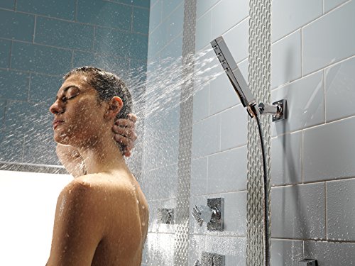 Delta Faucet Ara 6-Setting Shower Handle Diverter Trim Kit, Diverter Valve Trim Kit Chrome, 6 Way Shower Diverter, Delta Diverter Trim, Chrome T11967 (Valve Not Included) - color: Chrome
