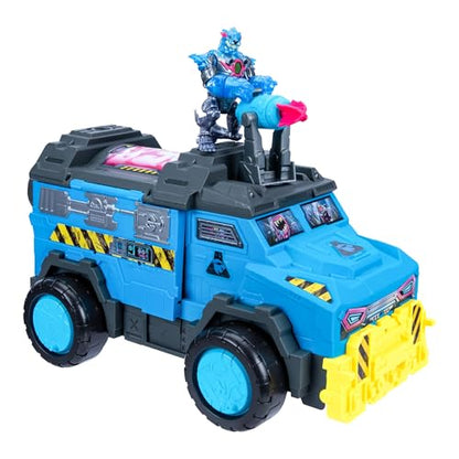 MRBEAST LAB Hybrids Mobile Battle Lab, MEGA-TECH Hybrid Figure, Toy Vehicle