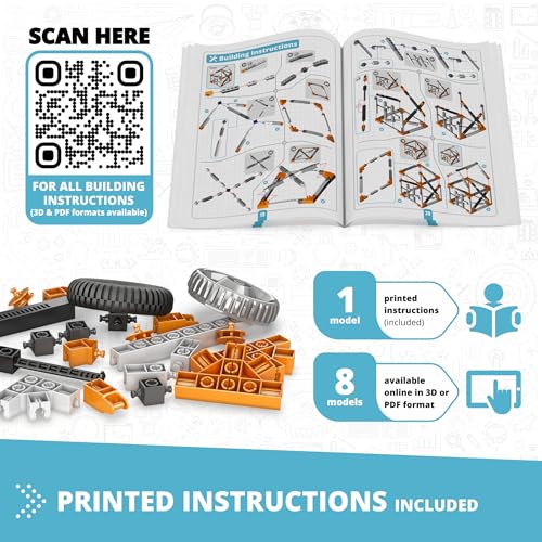 Engino- STEM Toys, Structures, Buildings & Bridges, Building Toys for Kids 9+, STEM Projects, Creative Engineering Kit, Gifts for Boys & Girls (9 Model Options) - style: Construction Kit Buildings & Bridges
