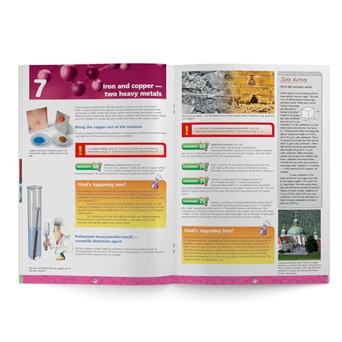 Thames & Kosmos Chem C1000 (V 2.0) Beginner Chemistry Set | 125 Experiments, 80-Page Full-Color Lab Manual, Real Lab Equipment & 7 Chemicals | Parents' Choice Gold Award | STEM Science Kit Ages 10+