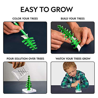 National Geographic Craft Kits for Kids - Crystal Growing Kit - Grow a Crystal Garden in Just 6 Hours, Educational Craft Art Project, STEM Crafts for Girls Ages 8 9 10 11 & 12 (Amazon Exclusive)
