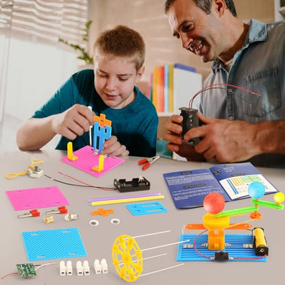 10 Set Science Kits STEM Toys Robotics Robot Building Kit Engineering Activities for Kids Boys Girls 6-8 8-12