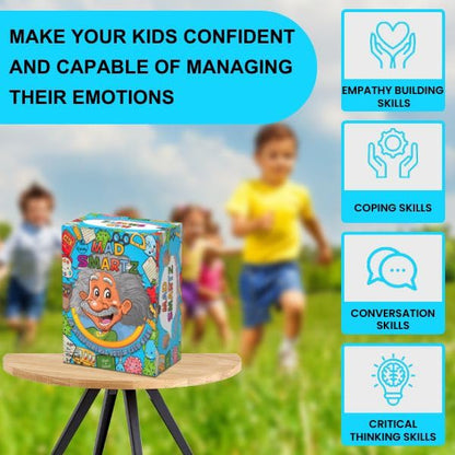Thought-Spot Mad Smartz Anger Management & Social Skills Game for Kids & Teens | Impulse Control & CBT Tool for Emotional Regulation | for Home, School, or Therapy | Autism & ADHD Must-Have