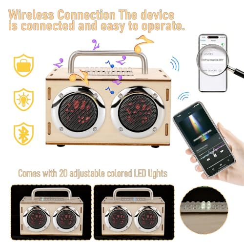 DIY Bluetooth Speaker Kit for Kids 8-10 - STEM Kits Science Project Toys - color: Chrome
