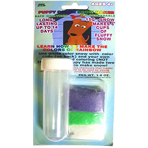 Instant Snow Powder Just Add Water (Test Tube Set) - style: Test Tube set