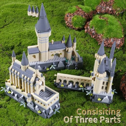 2680PCS Harry Magic Castle Micro mini Building Blocks Toys Sets(Gift Box) - color: Castle
