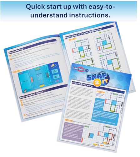 Snap 2 It® Board Game, Game of The Year Finalist, A Race to Light Up The Game, Will You Be First?, for Kids and Adults – Promotes Creativity and Problem Solving, STEM Toy