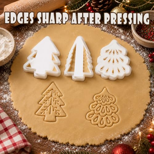 11 Pcs Holiday & Woodland Polymer Clay Cutters Set - Mushroom, Snowflake, Christmas Tree & Animal Shaped Clay Cutters for Polymer Clay Jewelry Making, Perfect Christmas & Animal Lover Gift - color: Santa