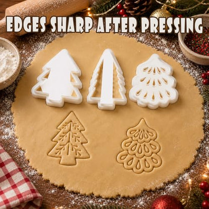 11 Pcs Holiday & Woodland Polymer Clay Cutters Set - Mushroom, Snowflake, Christmas Tree & Animal Shaped Clay Cutters for Polymer Clay Jewelry Making, Perfect Christmas & Animal Lover Gift - color: Santa