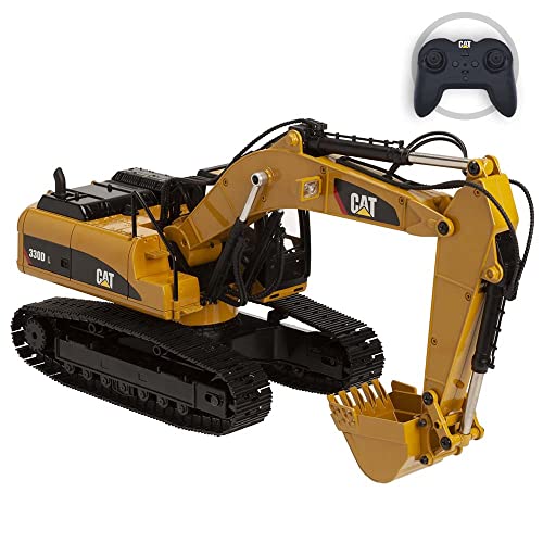 Diecast Masters RC Cat 330D L Hydraulic Excavator | 1:20 Scale Remote Control Truck | Model 28001
