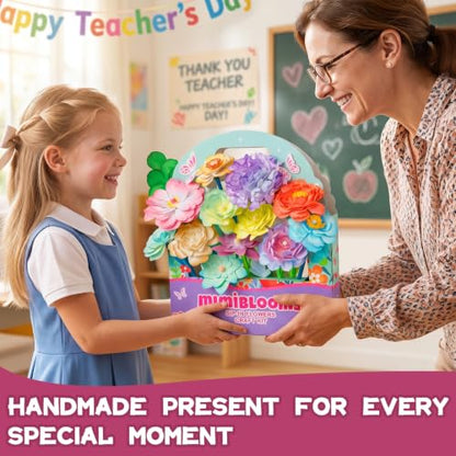 Mimiblooms Paper Flowers Science Kit for Girls for Girls 6 7 9 10 11 Years