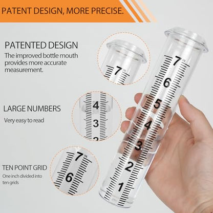 JMBay Rain Gauge Outdoor, Freeze Proof Rain Gauges Outdoors Best Rated,7" Capacity Detachable Rain Guage with Stake for Yard,Lawn & Garden,Large Clear Number and Scale Rain Measure Gauge Water Meter - color: 3-section Flower Rain Gauge
