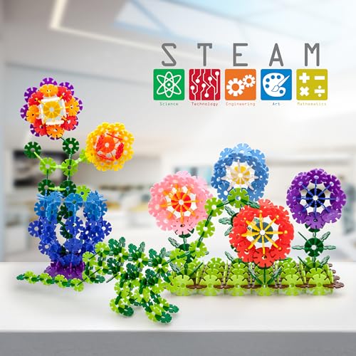 PicassoTiles Building Chip Interlocking Disc Construction Blocks in Pink Color STEM Learning Early Education Toy Engineering Playset Child Brain Development for Toddlers Girls Boys Kids Age 3+ PTF108 - color: Pink