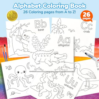JoyCat Paint with Water Coloring Books for Toddlers (Animal & Alphabet) - style: Animal & Alphabet