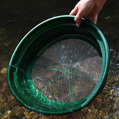 ASR Outdoor Complete Sluice Box Gold Prospecting Kit Classifier Pan