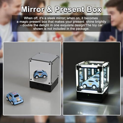 DIY LED Night Light Soldering Kit, 3D Mirror Cube Soldering Project Desk Decor with Adjustable Light Modes, Electronics STEM Present for Gamers and Makers