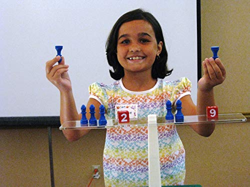Hands-On Equations® Class Set for Teacher and 20 Students. Includes The Teacher Demonstration Balance Scale & Game Pieces and 20 Sets of Student manipulatives. Grade 3 and up. - size: Set for 20 Students