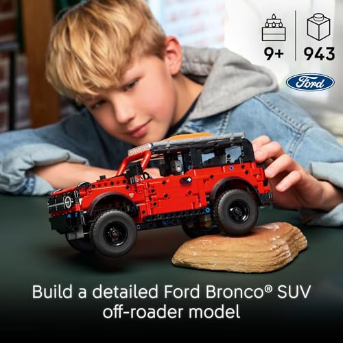 LEGO Technic Kids Toy Car - Building Kit for Boys and Girls, Ages 10+, Makes a Cool Birthday Gift, Authentic Ford Trim & Details - 42213