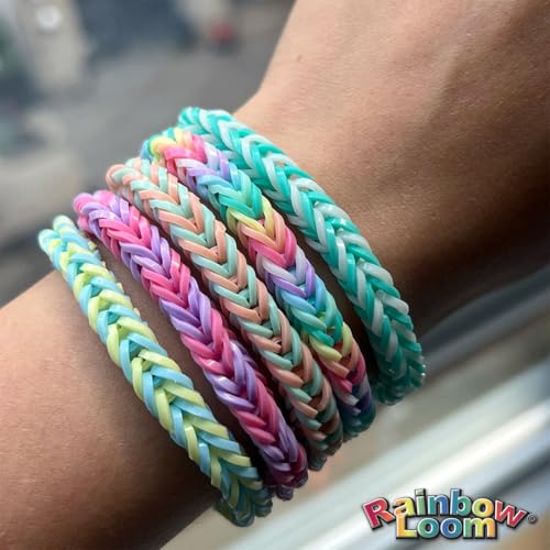 Rainbow Loom Treasure Box Pastel Edition - 8,000 Rubber Bands & 2 Happy - style: Pastel