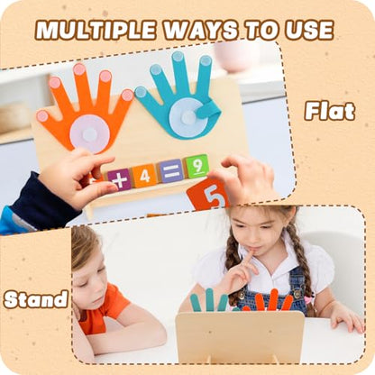Preschool Learning Toys for Toddlers 3+ Years, Number Counting Block Toy