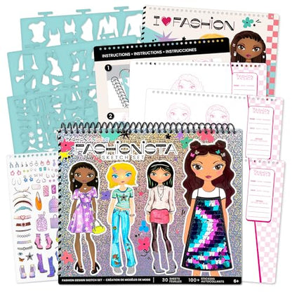 Fashion Angels Fashion Design Sketch Portfolio - color: Fashion Design
