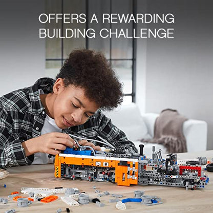 LEGO Technic Heavy-Duty Tow Truck 42128 with Crane Toy Model Building Set, Engineering for Kids Series - style: Standard Packaging