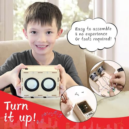 STEM Projects for Kids & Adults Build Your Own Bluetooth Speaker & Combination Lock Safe - 2 in 1 Science Experiment Electronics Kit | STEM Gifts for Teenage Girls + Boys Ages 8 and Up Magic Box