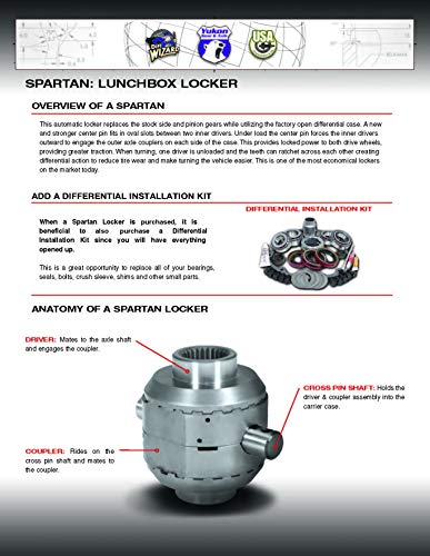 USA Standard Gear Spartan Locker for Dana 30 Differential 27 Spline (SL D30-27) - style: Dana 30 Differential 27 Spline Count (SL D30-27)