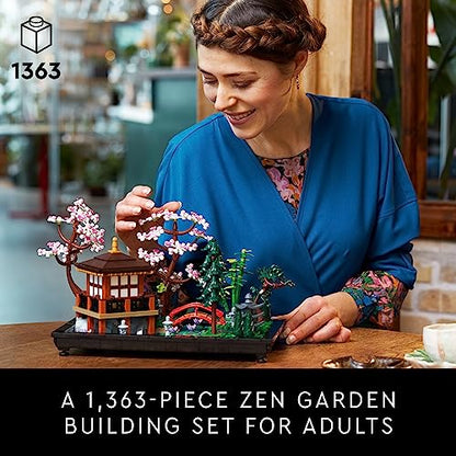 LEGO Icons Tranquil Garden Building Sets - Detailed Japanese Zen Garden DIY Kits for Adults, Ages 18+ - Gift for Him & Her - Building Block Set for Home Decor - 10315 - style: Frustration-Free Packaging
