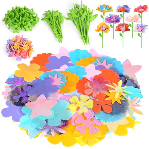 beefunni DIY Flower Bouquet Craft Accessories, Can Make 32 Flowers - color: Refills