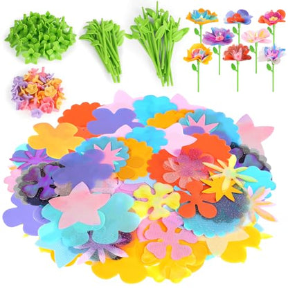 beefunni DIY Flower Bouquet Craft Accessories, Can Make 32 Flowers - color: Refills