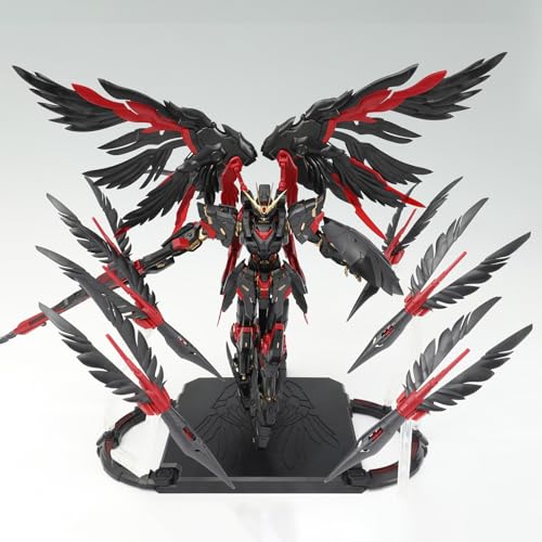 Pipigirl Genuine License Plastic Model Action Figures Kits, Dark Angel Oberon, 8.66in Mecha Model, 1:100 Collectible Easy to Assemble Action Figures - color: Oberon