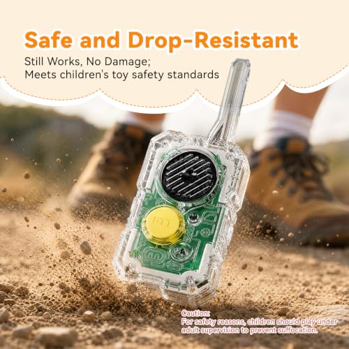 Retevis EZTalk 80 Walkie Talkies for Kids, Science Kits for Kids Age 8-12