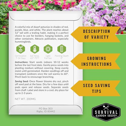 Hydroponic & Indoor Garden Seed Kit – Survival Garden Seeds